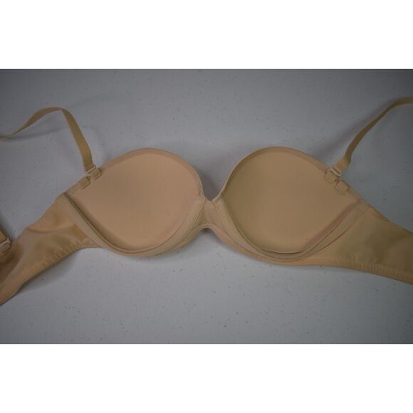 Skims Strapless Convertible Padded Bra Nude Size 32B - Picture 3 of 4